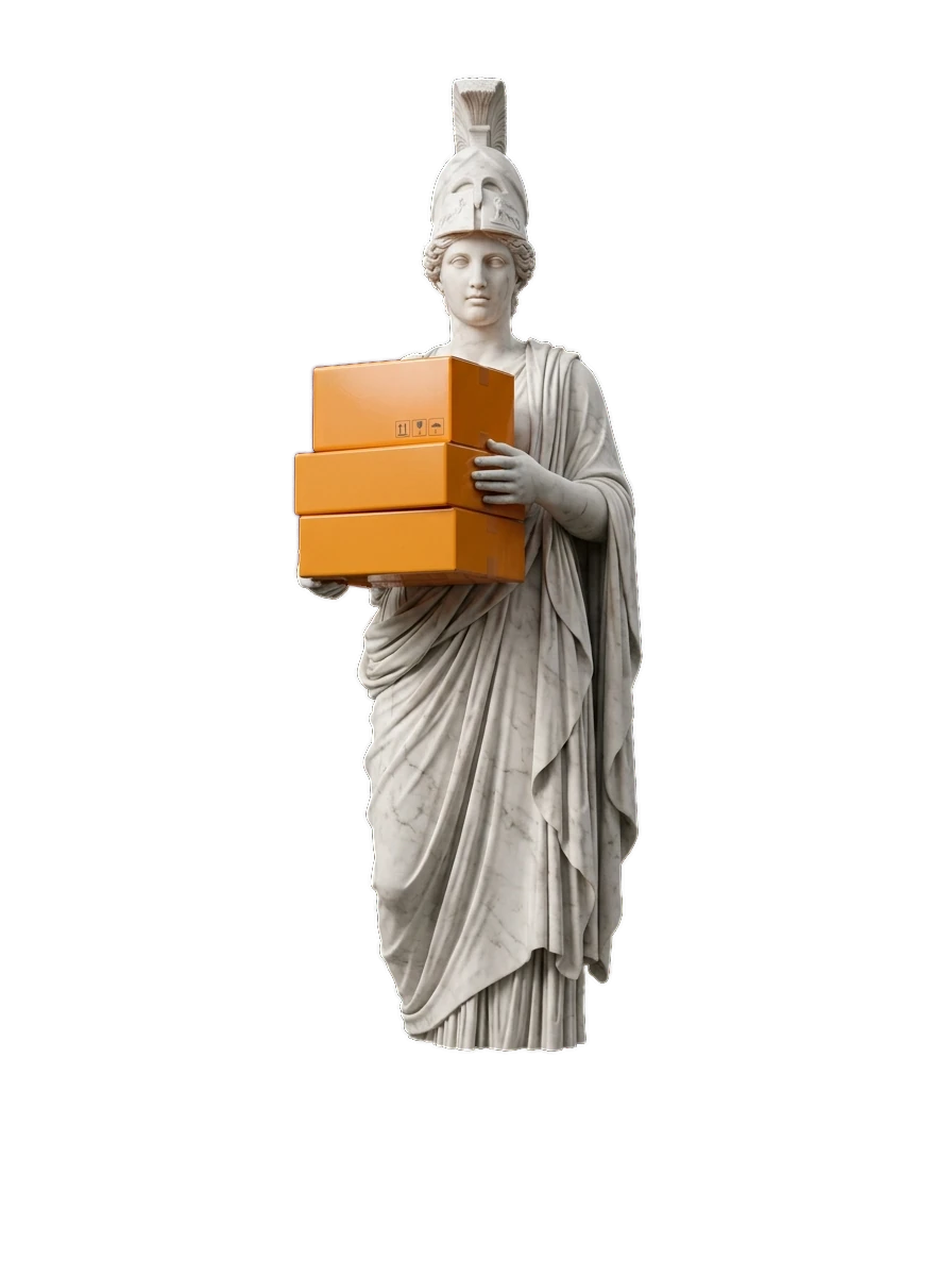Catalogo e contenuti: statua di Mercurio